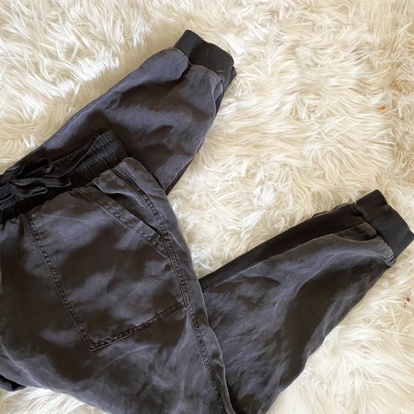 Splendid Lakeside joggers linen blend in lead gray size XL - Picture 6 of 9